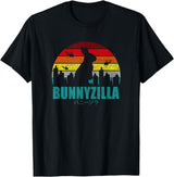 Bunnyzilla I Bunny Lover T-Shirt in As Pictured