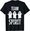 Ghost Halloween Gifts - Team Spirit Funny Ghost Pun - Team Spirit T-Shirt - Black