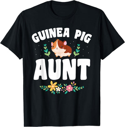 Guinea Pig Aunt Pet Owner T-Shirt