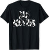 funny saying Gifts for Family Members and more Big Brother Cow Print Cow Pattern T-Shirt - Black