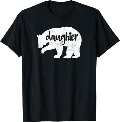Daughter Bear - Funny Family Cool Animal Love T-Shirt
