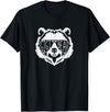 gigi Bear Family Apparel Gigi Bear Face with Sunglasses T-Shirt - Black