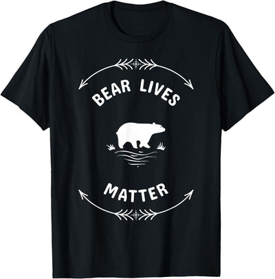 Animal Lover Save The Bears Wild Animal Tees Animal Lover Bear Lives Matter Save The Bears T-Shirt T-Shirt