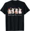Halloween Ghost Baking Boo Crew Cooking Lover Baking Boo Crew Cute Halloween Ghost Baking Baker Kitchen T-Shirt - Black