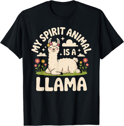 Llama Gift Llama Lover Accessories & Lama Stuff Funny Llama Art for Men Women Kids Alpaca Gag Llama Lover T-Shirt