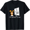 Cute Rabbit Bunny Stop Animal Testing Funny Kawaii T-Shirt in Black