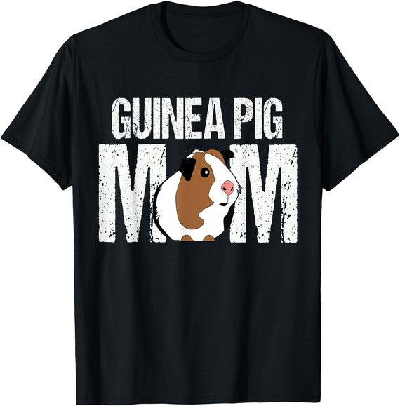 Guinea Pig Shirts & Accessories Guinea Pig Mom Shirt | Funny Guinea Pig Tshirt T-Shirt - Black