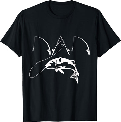 Funny dad fishing shirt gift Father's day T shirt Dad Fishing Fisherman Daddy Shirt T-Shirt
