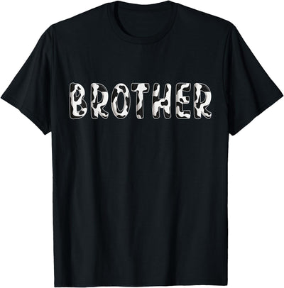 Cow Brother Birthday Family Matching Fathers Day Boy Girl T-Shirt