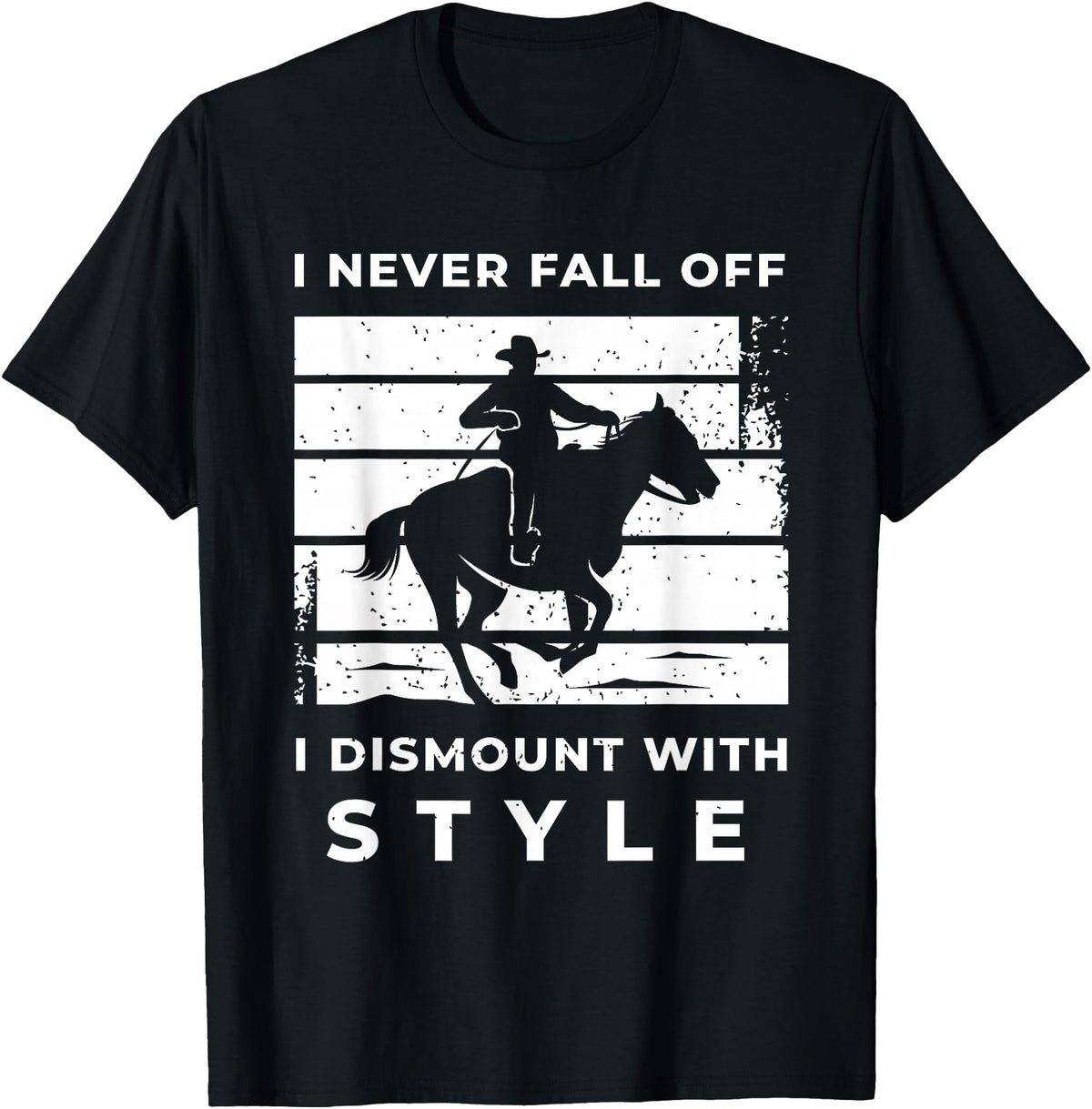 Funny Horse Quote Shirts And Equestrian Gifts Funny Horse Quote Outfit For A Lover Of Horse T-Shirt - Black