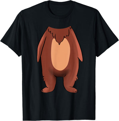 Bear Halloween Costume - Brown Grizzly Bear T-Shirt