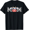 ETHRLO cow im one birthday decorations Shirts Mom Cow Print Cowboy Animal Pattern Farmer Cow Mother Mom T-Shirt - Black