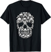 Funny Halloween Dog Costume Gift Idea Funny Skull Costume Men Women Pug Lover Halloween Dog T-Shirt - Black