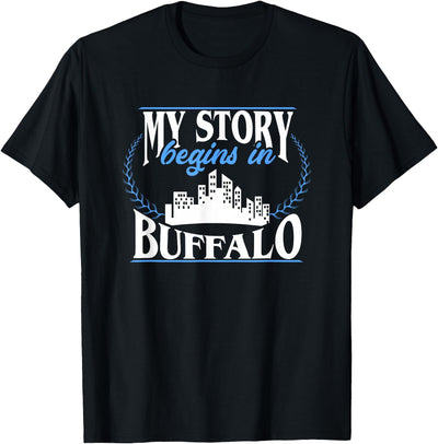 Cow Dennex Born in Buffalo T-Shirt