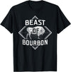 Bison Lover Shirts Beast Of Bourbon - American Bison Buffalo Lover Wildlife T-Shirt - Black