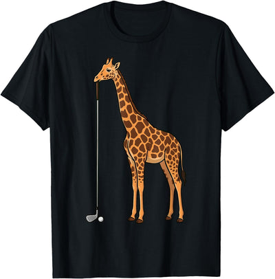 Giraffe Golf T-Shirt