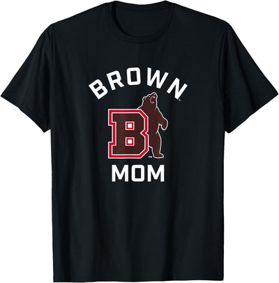 Brown University Bears Arched Mom T-Shirt