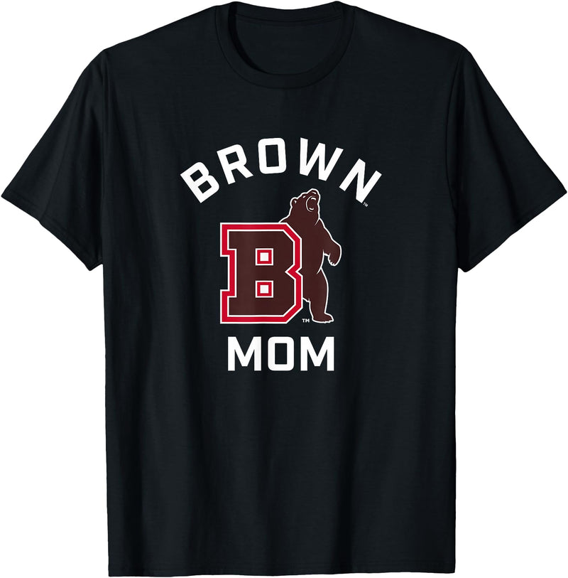 Campus Lab Brown University Bears Arched Mom T-Shirt - As Pictured