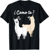 Spanish design | Llama gift | Funny Spanish design Funny Spanish gift, Como Te Llama, Llama design T-Shirt - Black
