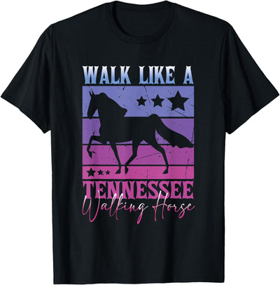Tennessee Walking Horse Design Walk like a Tennessee Walking Horse T-Shirt