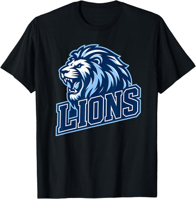 Lions Mascot Back to School Team Spirit T-Shirt