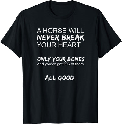 Horse Riding Gifts & Accessories Funny Horse T-Shirt