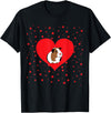 Guinea Pig Accessories & Shirts Guinea Pig Valentine's Day Shirt - Funny Guinea Pig Tshirt T-Shirt - Black