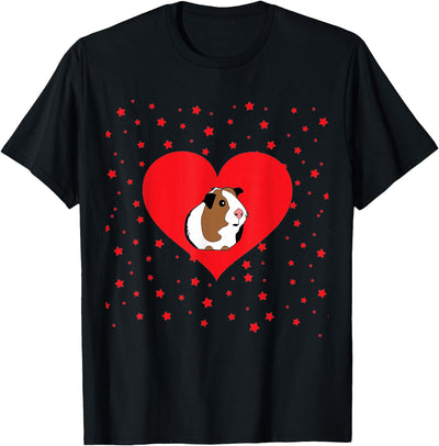 Guinea Pig Valentine's Day - Funny T-Shirt
