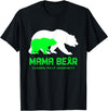 Cerebral Palsy Awareness T-Shirt Mama Bear Cerebral Palsy Awareness Shirt For Women Men T-Shirt - Black