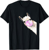 Funny Llama shirt animals costume girls mens Vintage Llama Women Shirt Llama Lovers for kids and girls T-Shirt - Black