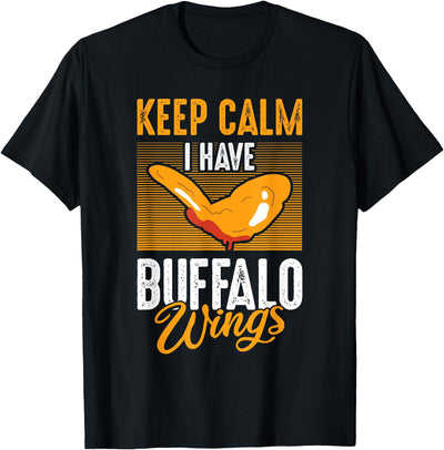 Buffalo Wings Fried Chicken Hot Wing Sauce T-Shirt