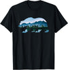 Retro National Park Shirts Bear Vintage National Park Bear Wildlife Mountains T-Shirt - Black