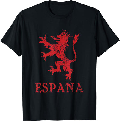 Espana Spain Lion Symbol Spanish Pride T-Shirt