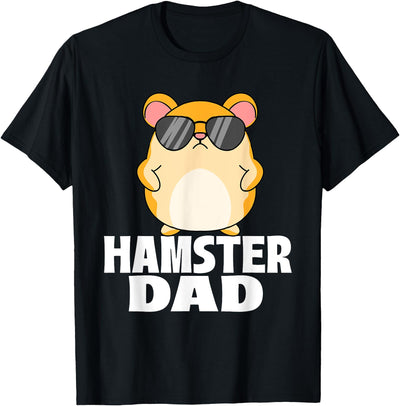 Hamster Dad - Father's Day Animal Whisperer Rodent Lover T-Shirt