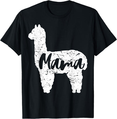 Happy Mothers Day Shirt Cute Gift Ideas Cute Proud Mama Llama Alpaca Happy Mothers Day Gift Shirt T-Shirt