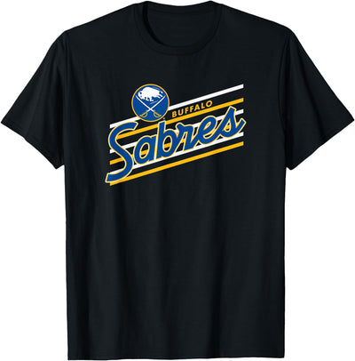 Cow Buffalo Sabres Retro Performer Nhl Officially T-Shirt