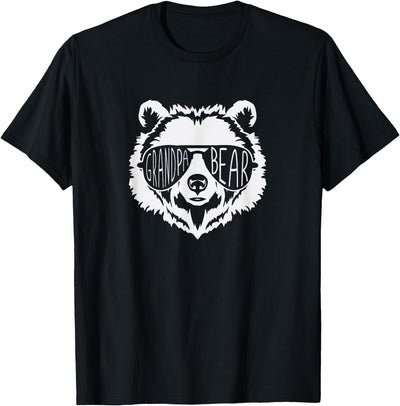 Grandpa Bear Face with Sunglasses T-Shirt