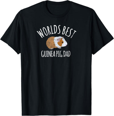 Guinea Pig Apparel men boys Worlds Best Dad T-Shirt