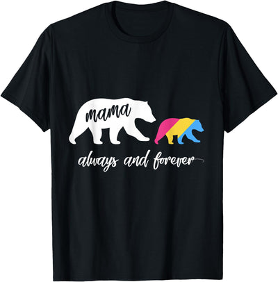 Cute Pansexual Mama Bear T-Shirt