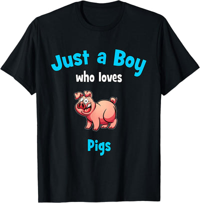 Pig for Boys | Children's Pig T-Shirt