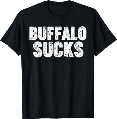 Cow City Sucks Buffalo Sucks T-Shirt