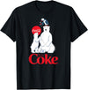 Coca-Cola Company Coca-Cola - Polar Bears and Coca-Cola T-Shirt - Black