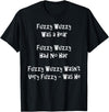 Speech Therapist Gifts - Tongue Twisters! Fuzzy Wuzzy Was a Bear... Best Tongue Twister Gift T-Shirt - Black