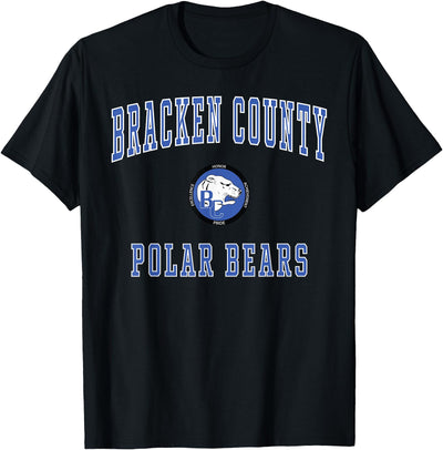 Official High School Fan Gear Bracken County High School Polar Bears T-Shirt