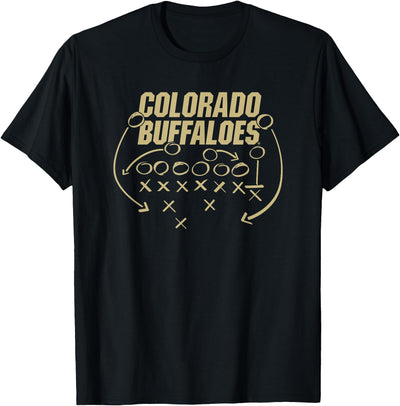 Campus Lab University of Colorado Buffaloes Football Play T-Shirt
