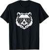 poppy Bear Family Apparel Poppy Bear Face with Sunglasses T-Shirt - Black
