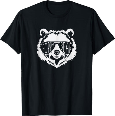 Poppy Bear Face with Sunglasses T-Shirt