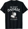 Animal Shirt Gifts for Birthday My Spirit Animal is A Panda Panda Bear SHIRTAnimal Lover Tee T-Shirt - Black