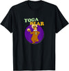 Fancy Getup Yoga Bear Funny Yogi Yoga Workout T-Shirt - Black