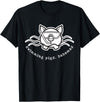 Bahamas Swimming Pigs Bahamas Swimming Pig with Mask and Snorkel T-Shirt - Black